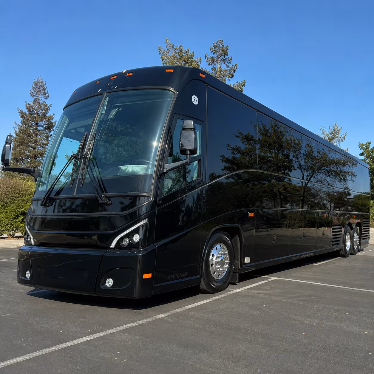 Laredo Airport Shuttle & Transportation party bus exterior