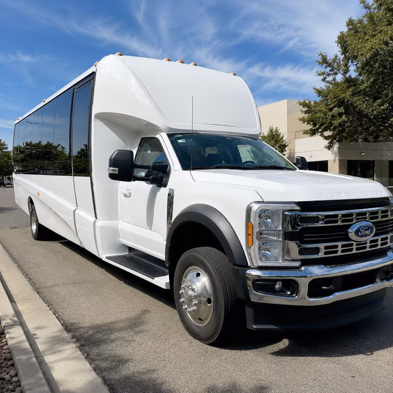 Laredo Airport Shuttle & Transportation party bus exterior