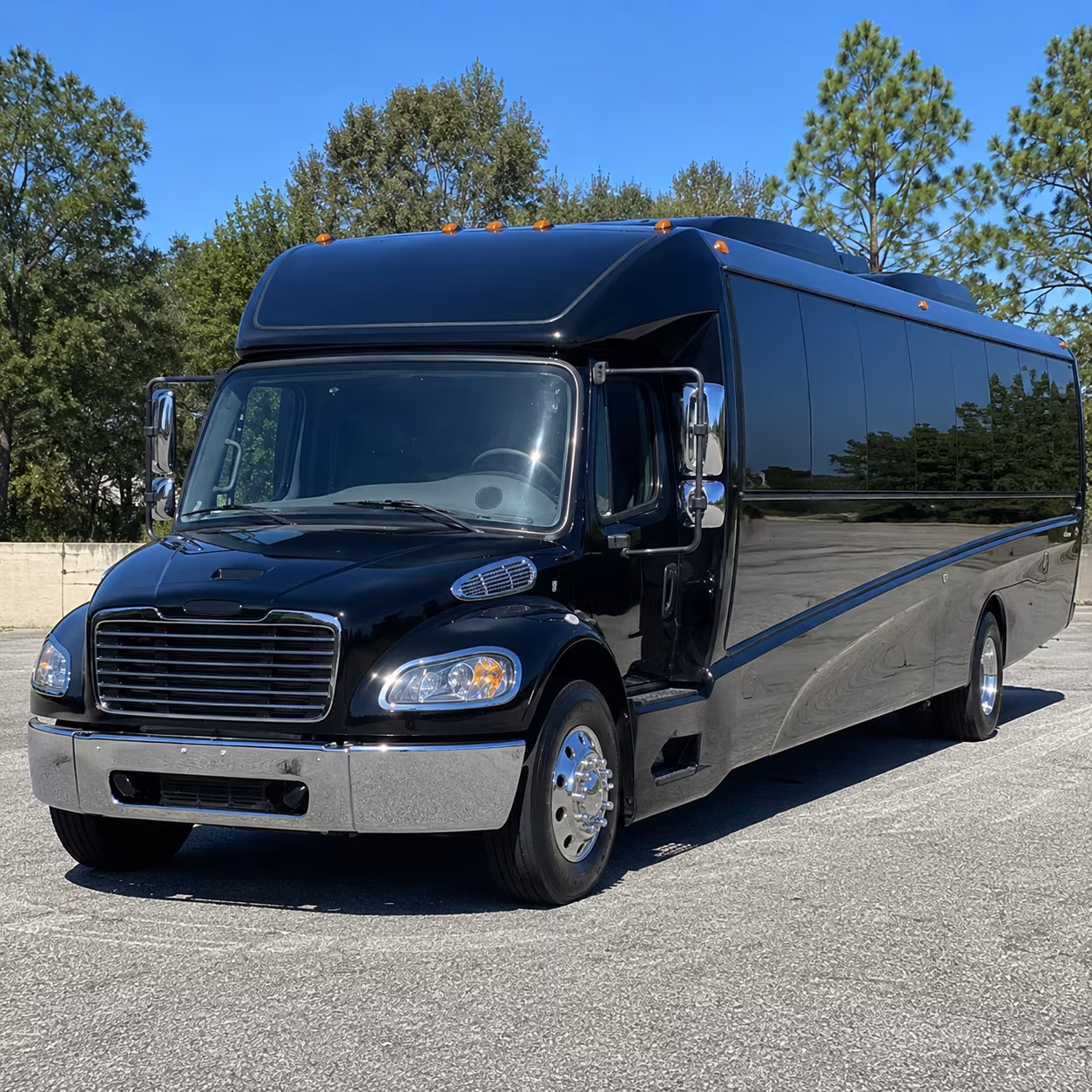 Laredo Airport Shuttle & Transportation party bus exterior
