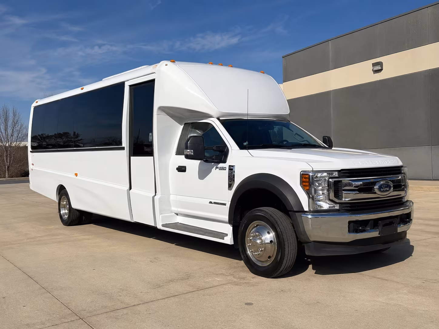 Laredo Airport Shuttle & Transportation party bus exterior