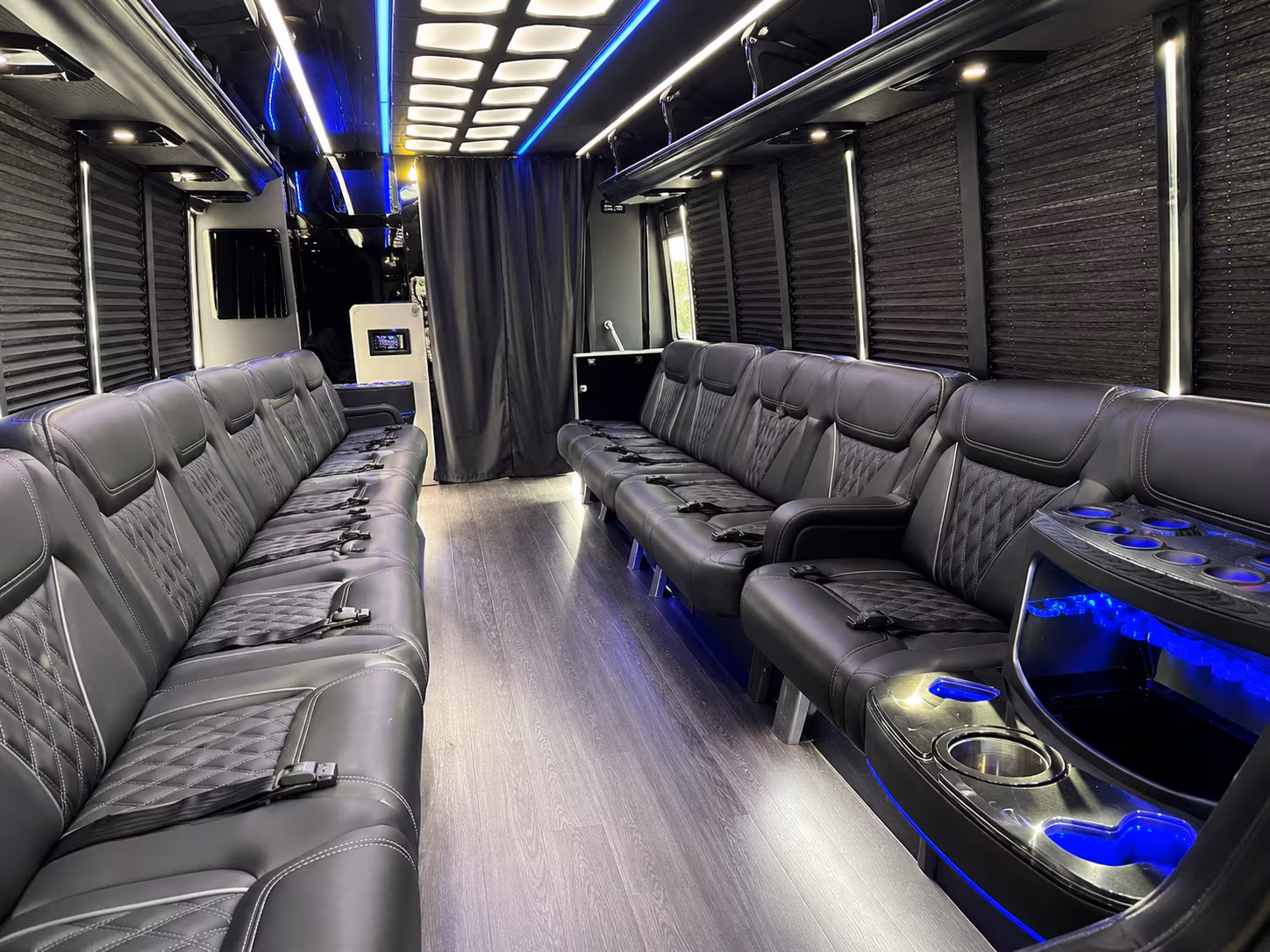 Laredo Concert & Music Festival Transportation party bus exterior