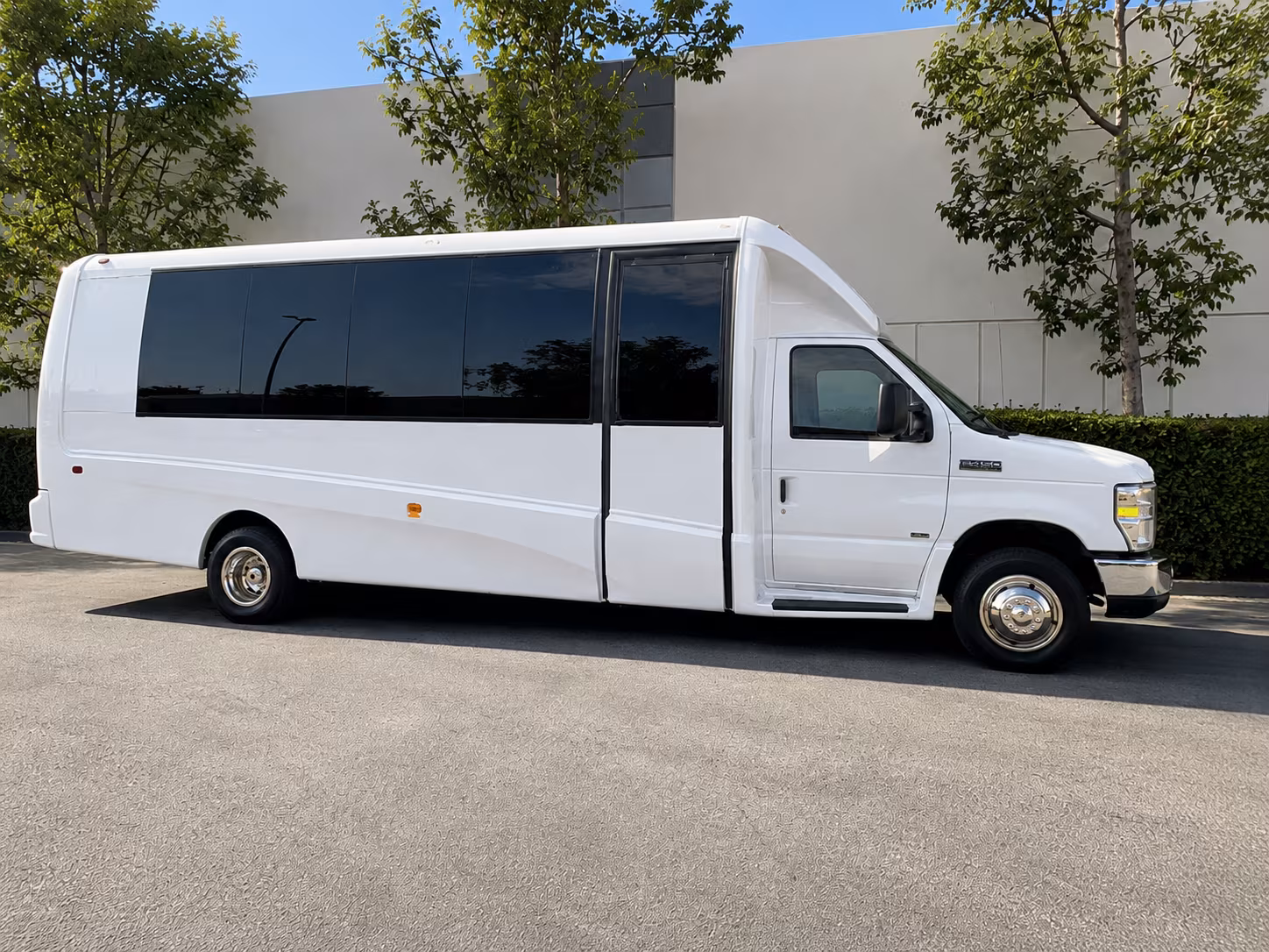 Laredo Corporate Transportation party bus exterior