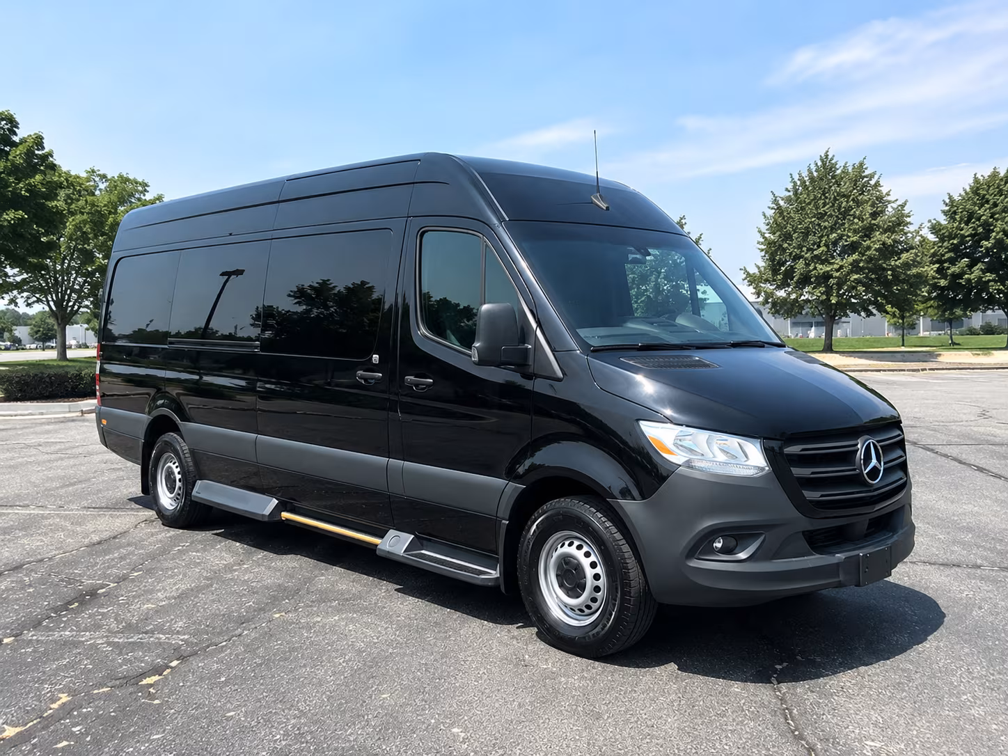 Laredo Corporate Transportation party bus exterior