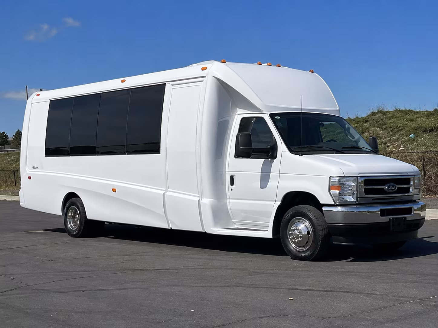 Laredo Private Event Transportation party bus exterior