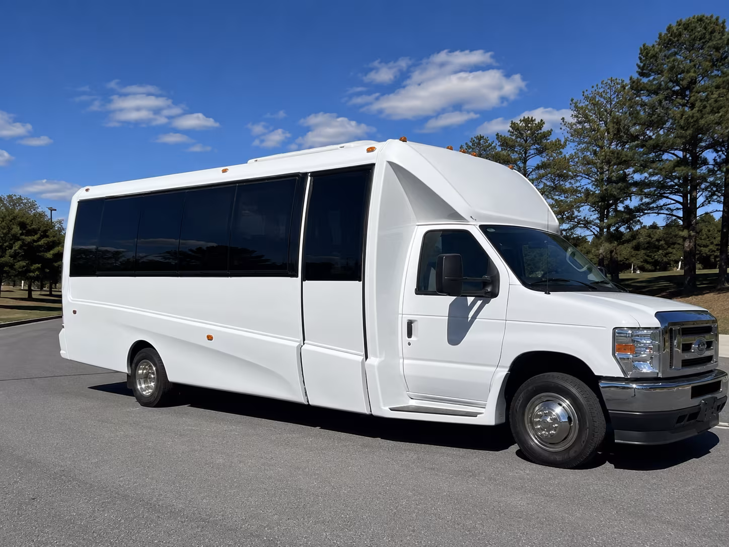 Laredo Private Event Transportation party bus exterior