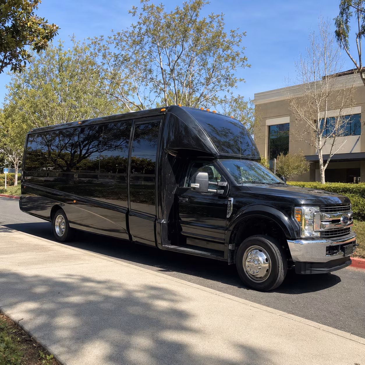 Laredo Prom & Homecoming Transportation party bus exterior